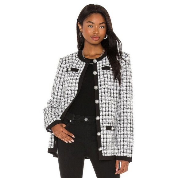 💕LOVERS AND FRIENDS💕 Lucca Jacket ~ Black and White XS - Picture 2 of 15